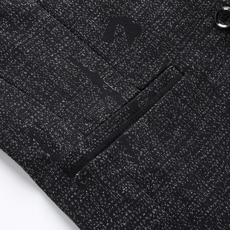 Male Solid Color Business-style Dads Thin Jacket