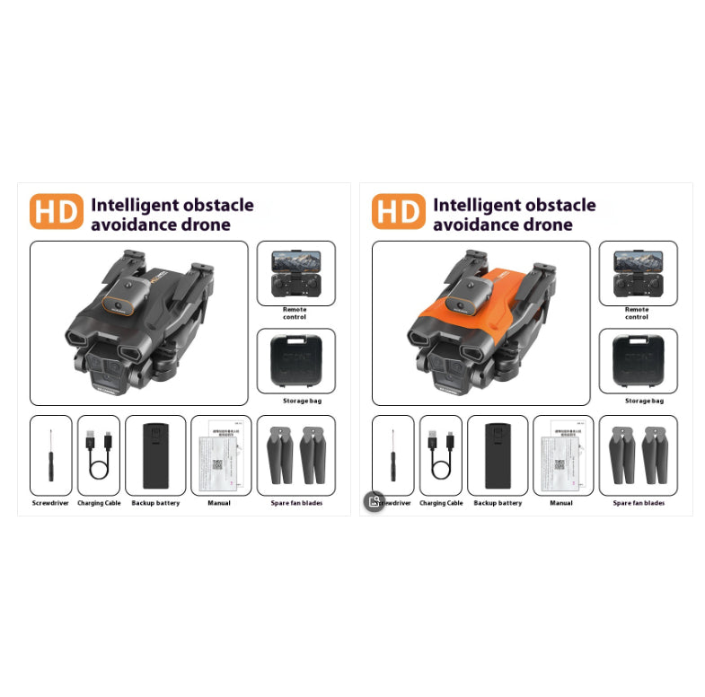 UAV Three-side Obstacle Avoidance Remote Control HD Aerial Photography Four-axis