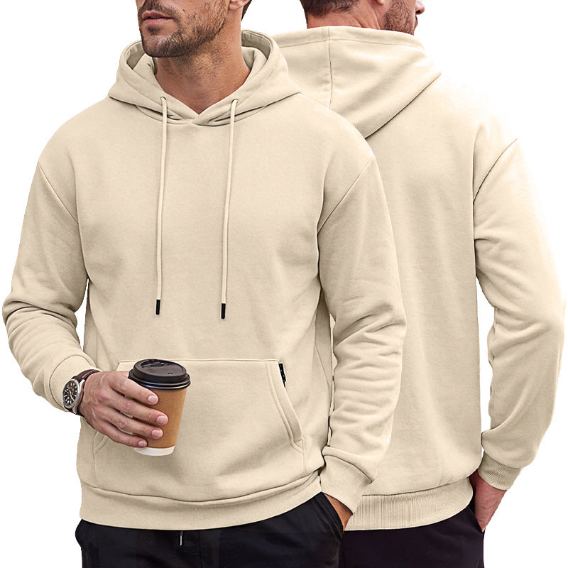 Drawstring Hoodie Sports And Outdoor Sweatshirt