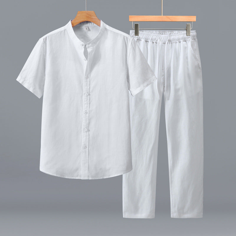 Tencel Linen Casual Mens Suit