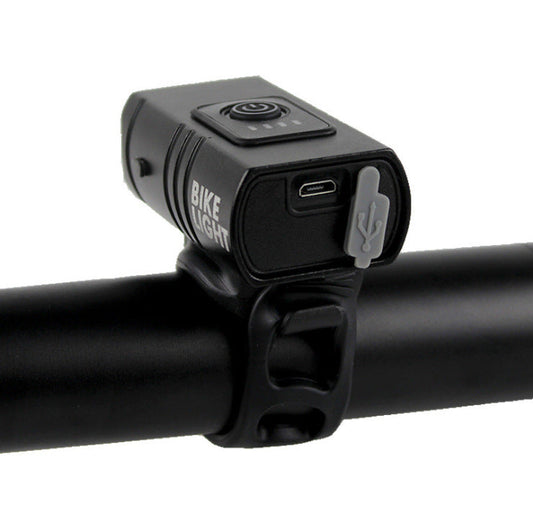 Red LED Bicycle Headlight with Warning Display