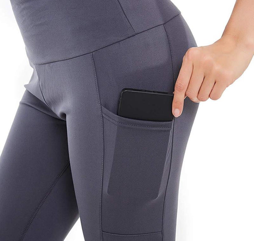 High Waist Double Pocket Yoga Pants