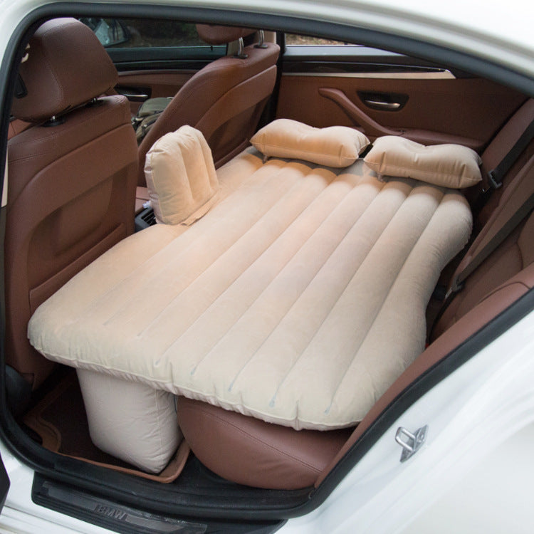 Car Back Seat Air Mattress β Inflatable Travel Bed with Pillow for SUV & Sedan
