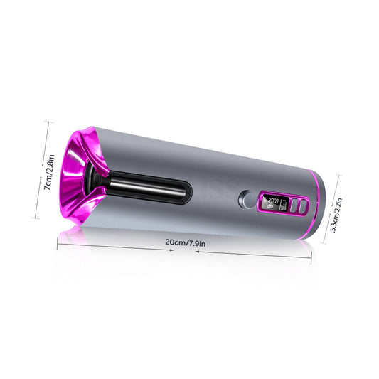 Portable Automatic USB Charging Hair Curling Iron
