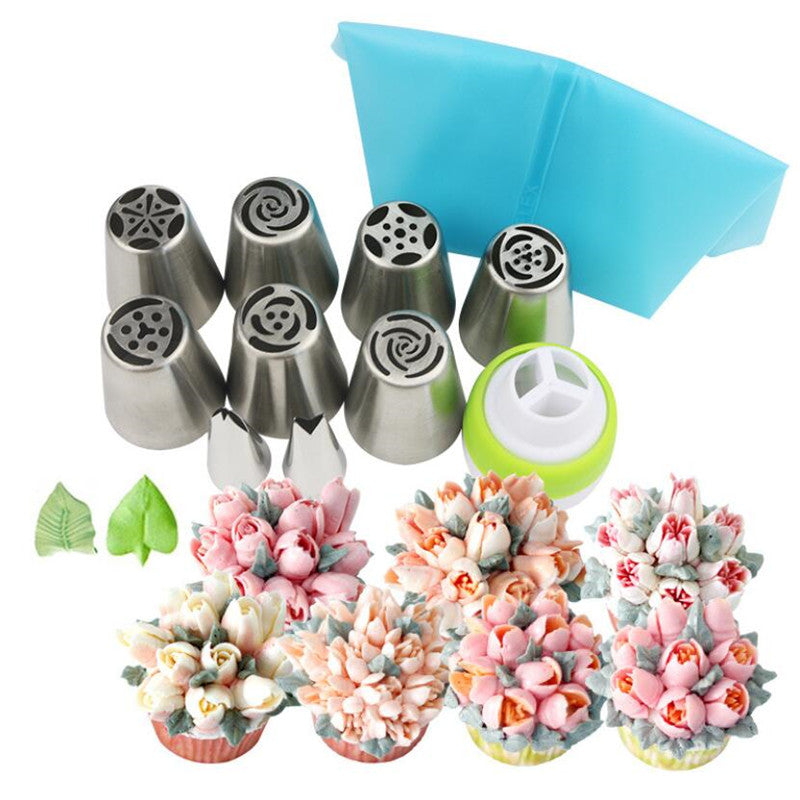 11pcs Russian Tulip Icing Piping Nozzles