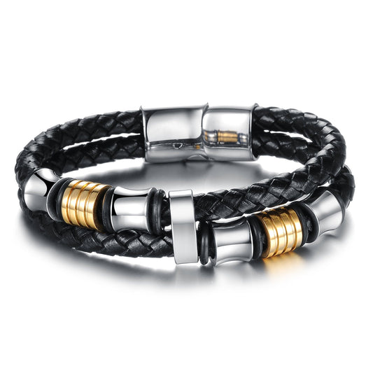 Magnetic buckle knitted hand chain