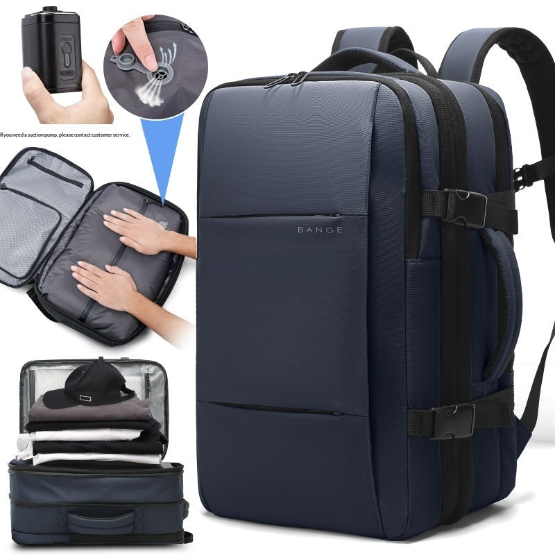 Mens Backpack Vacuum Compression Backpack