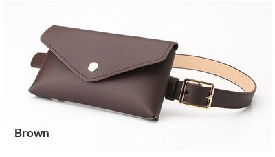 Fashionable Pin-Buckle Womens Waist Bag Belt