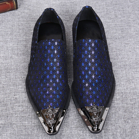 Trendy Brogue Men's Leather Shoes
