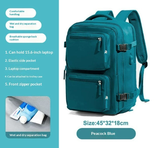 Travel Backpack Lightweight And Spacious Ideal For Luggage And Outdoor Hiking