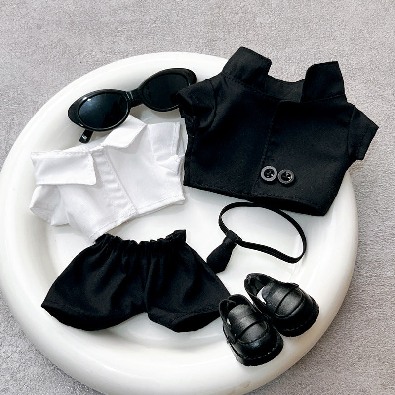 Cool Suit Sunglasses Suit Doll Doll Wearing Accessories
