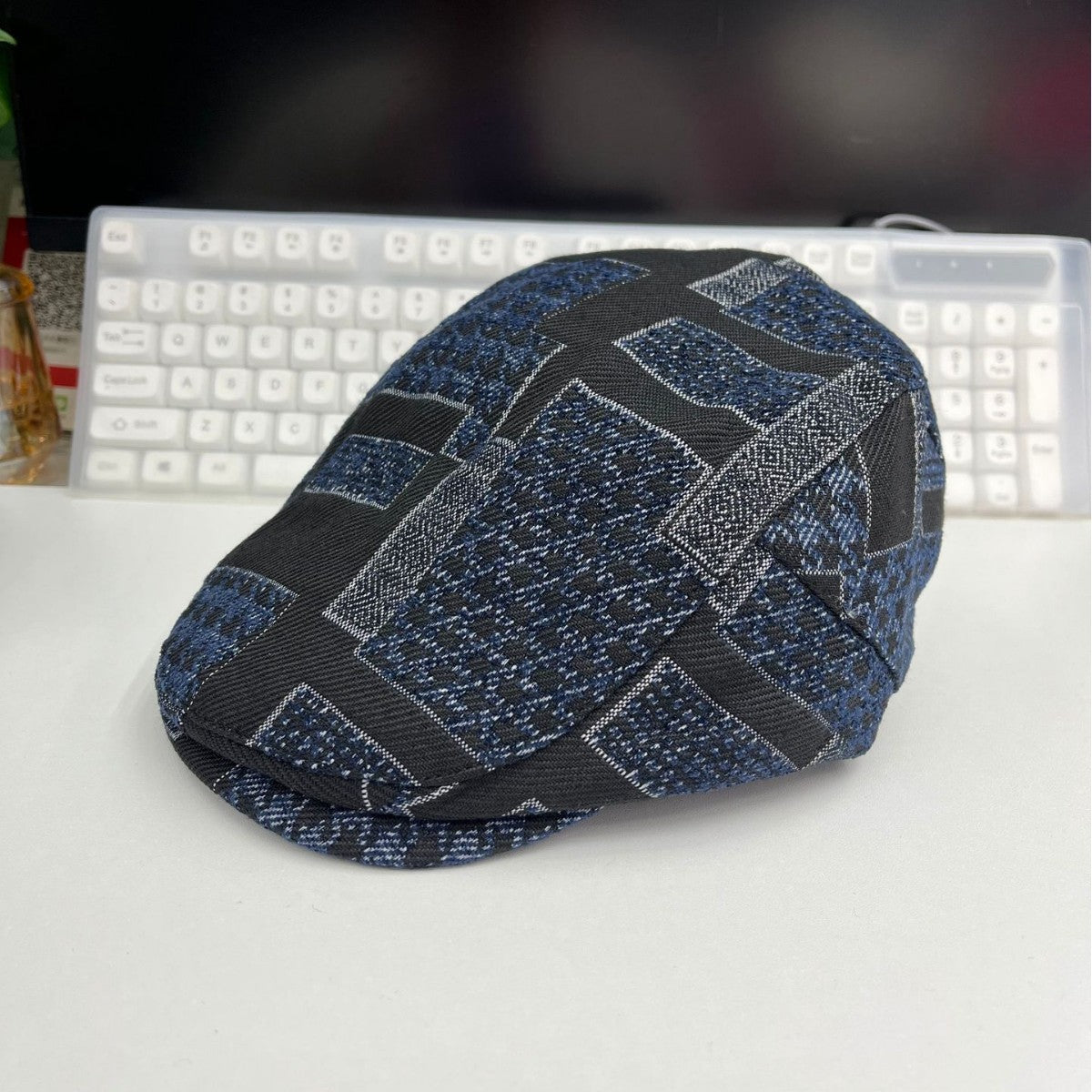 Japanese-style Denim Trucker Hat For Women