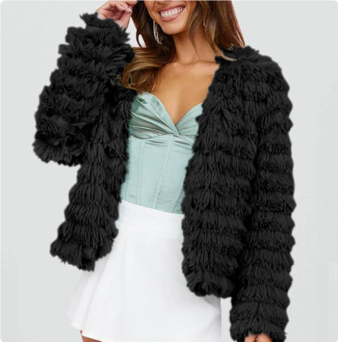 European And American Fur Coat Women's Clothing