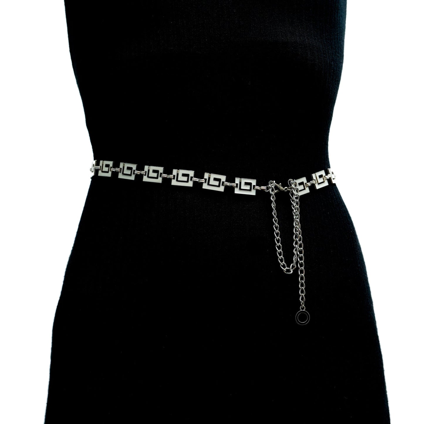 Womens New-style Fashionable Retro Versatile Metal Waist Chain Design