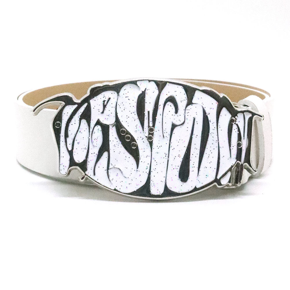 Resin-coated English Buckle Belt Accessory