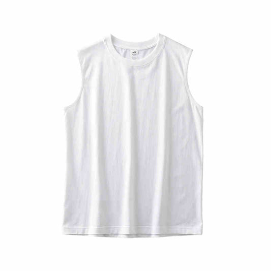 Fitness Waistcoat Solid Color Sleeveless Men’s T-shirt
