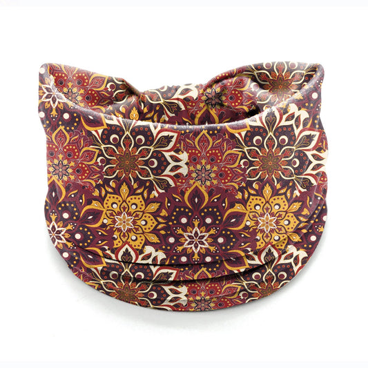Datura Flowers Elastic Sweat-absorbing Headband