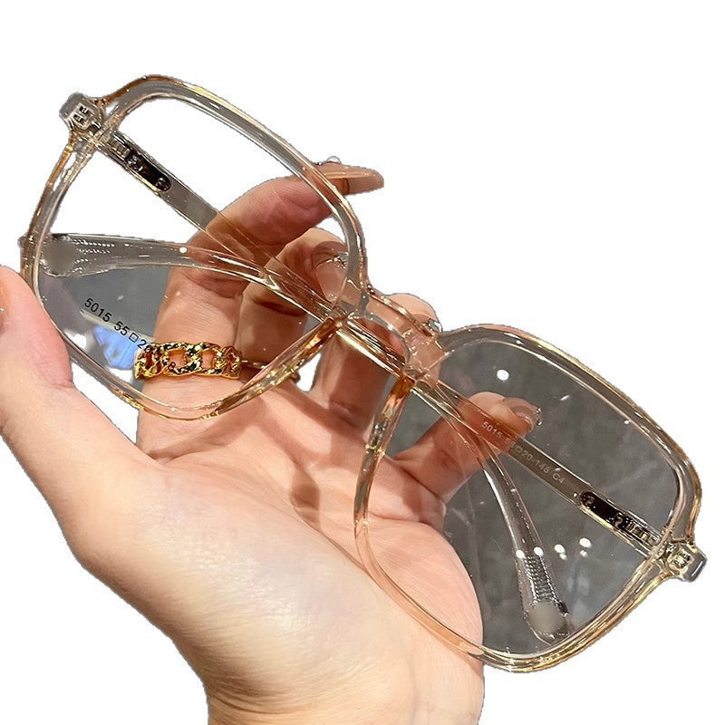 Ultra-light Frameless Plain Glasses With No Prescription