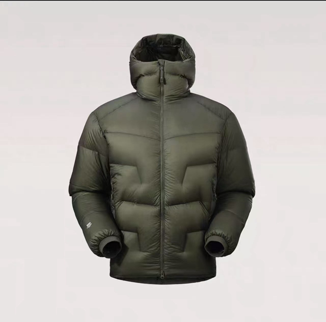 Ultra-Soft White Duck Down Short Puffer Jacket