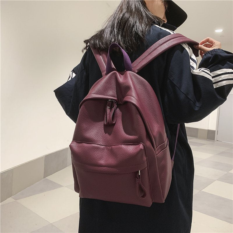 Men And Women Fashion Casual Students Shoulder Backpack