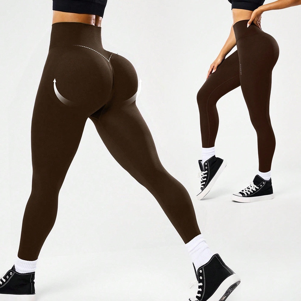Womens Tight-Fitting Hip-Lifting Yoga Pants