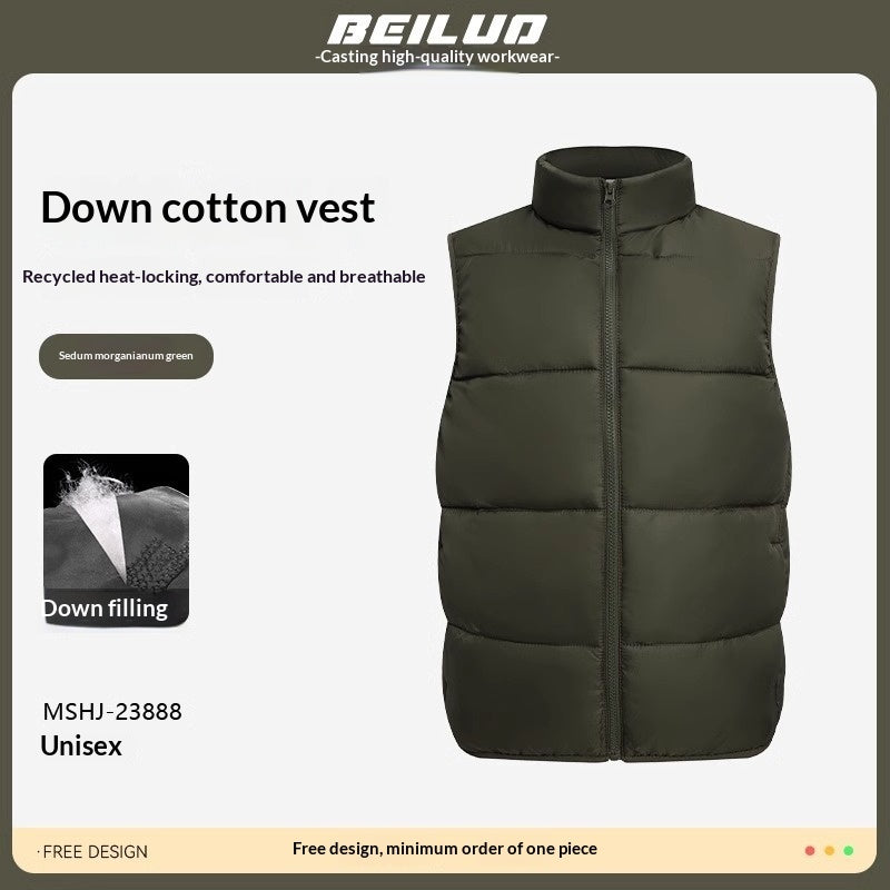 Women's Down-filled Thickened Cotton Vest