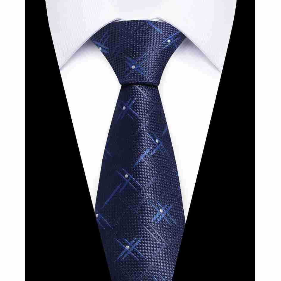 Usiness Striped Hand-stitched Polyester Tie