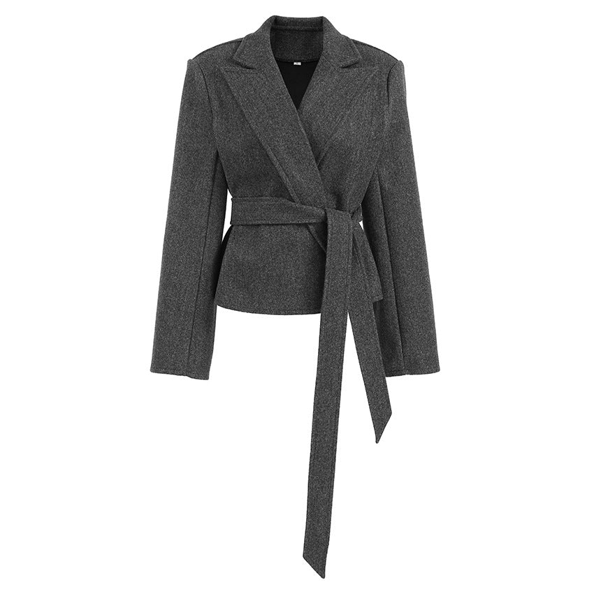 Fashionable Cropped Blazer For Women High-end And Versatile