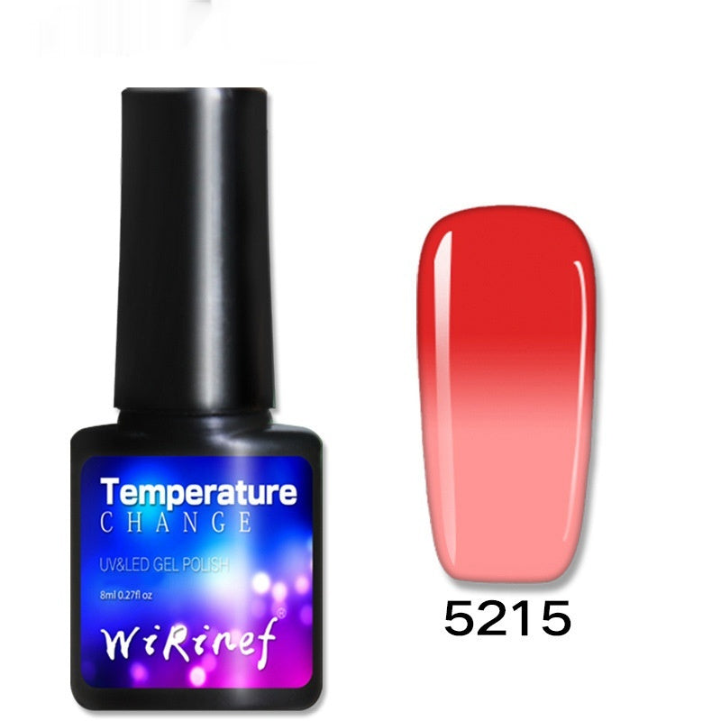 Gradient nail glue