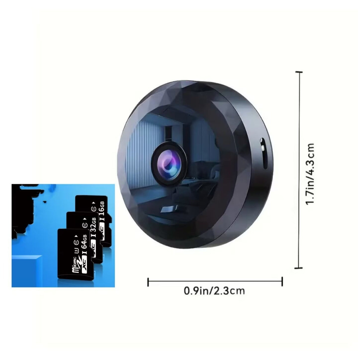 Wireless Network Security Camera WiFi HD Surveillance Camera Diamond
