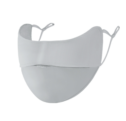 Ice Silk Sunscreen Mask-Blue-1