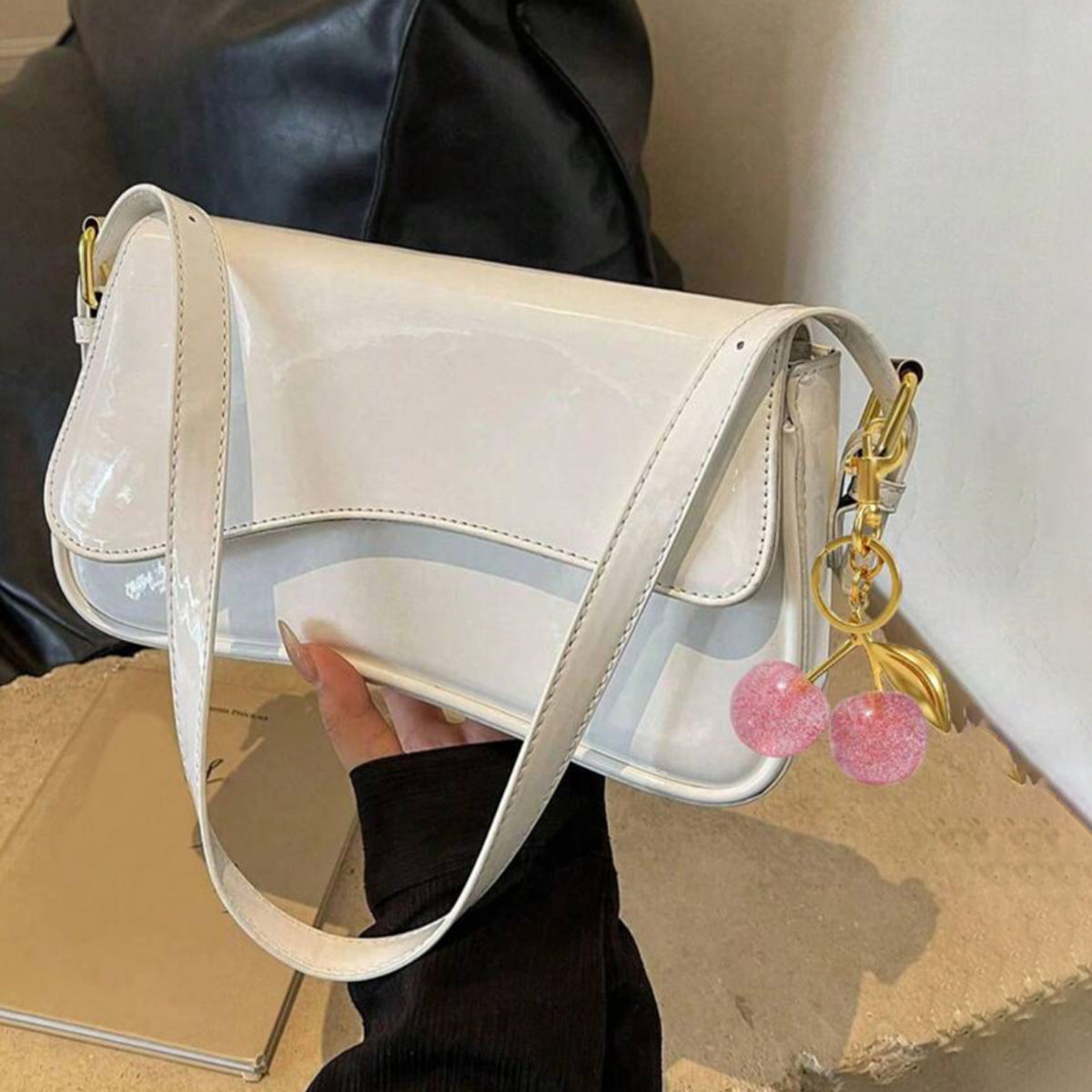 Cherry Charm Commuter Underarm Bag