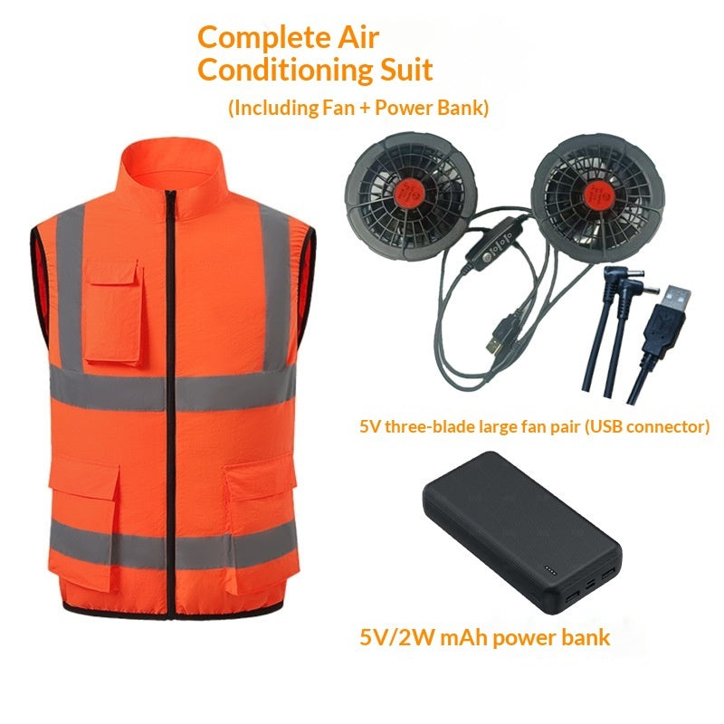 Summer Cooling Fan Vest Air Conditioning Vest