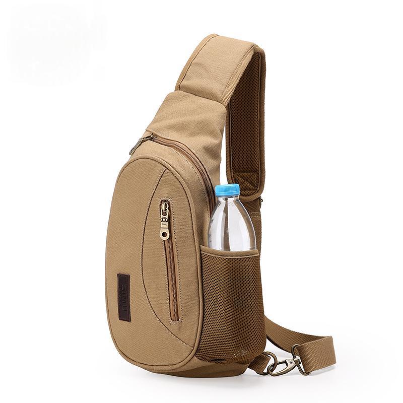 Mens Trendy Korean-style Crossbody Retro Casual Sports Shoulder Bag For Men