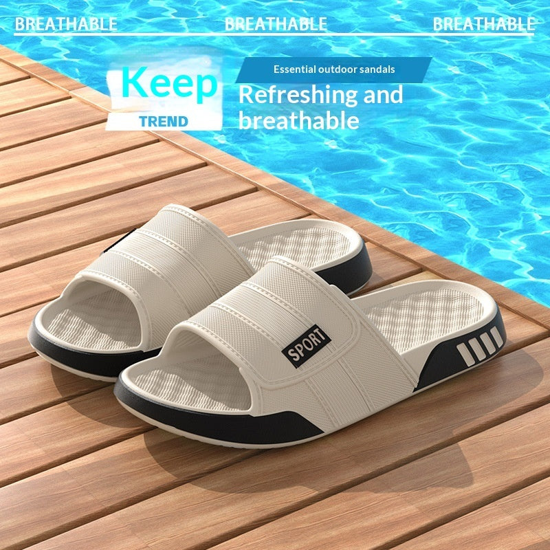 Plush-feel Slippers For Mendurable And Ideal For Summer Indoor Use
