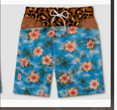 Loose-fitting Beach Pants Casual Vacation Shorts