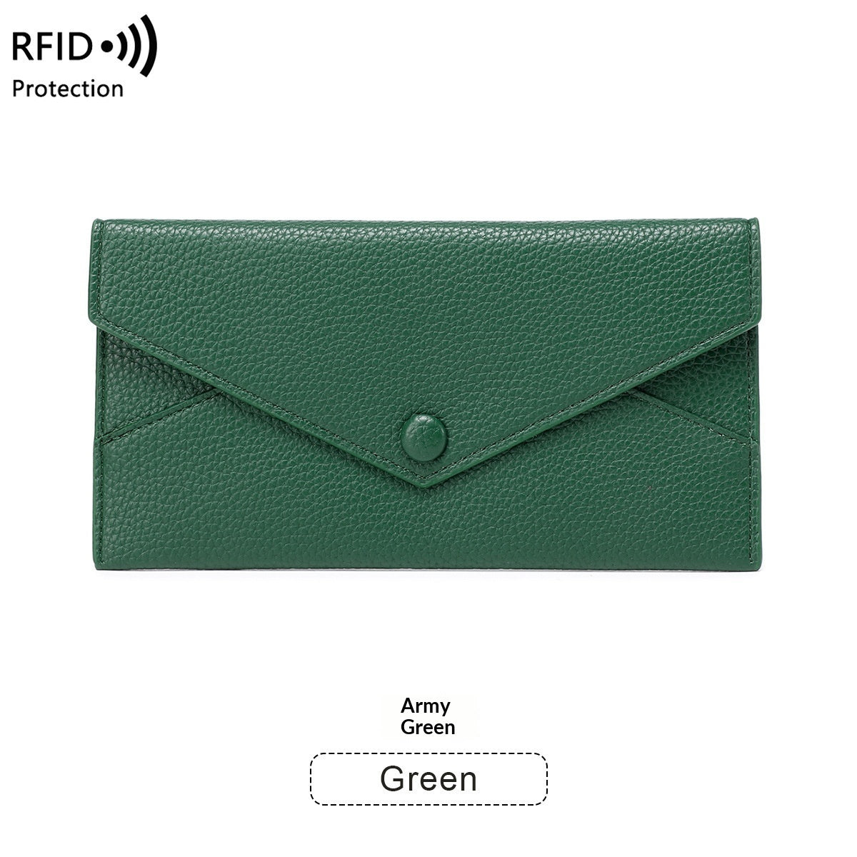 New RFID Anti-Theft Womens Wallet