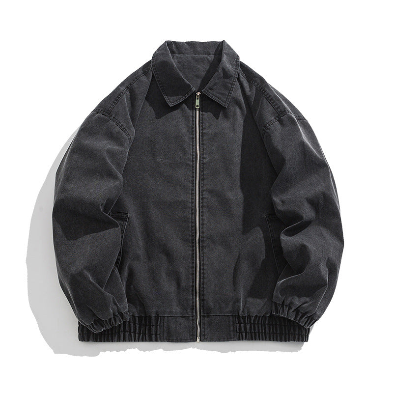 Retro Washed Jacket For Men And Women