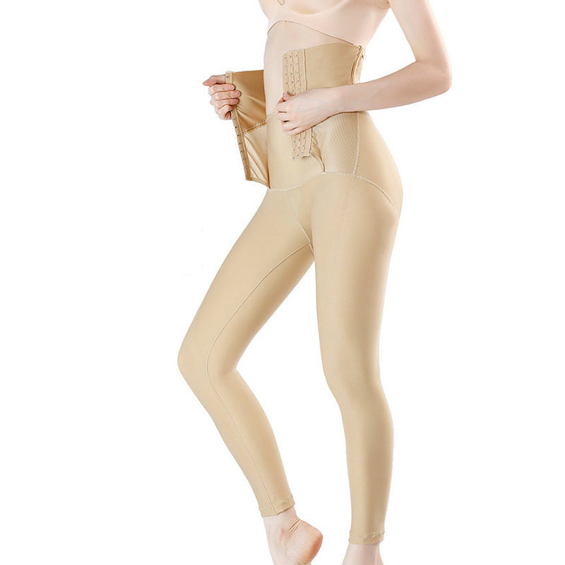 High Waist Belly Contracting And Hip Lifting Pants Postpartum Body Shaping Pressure Shaping Pants
