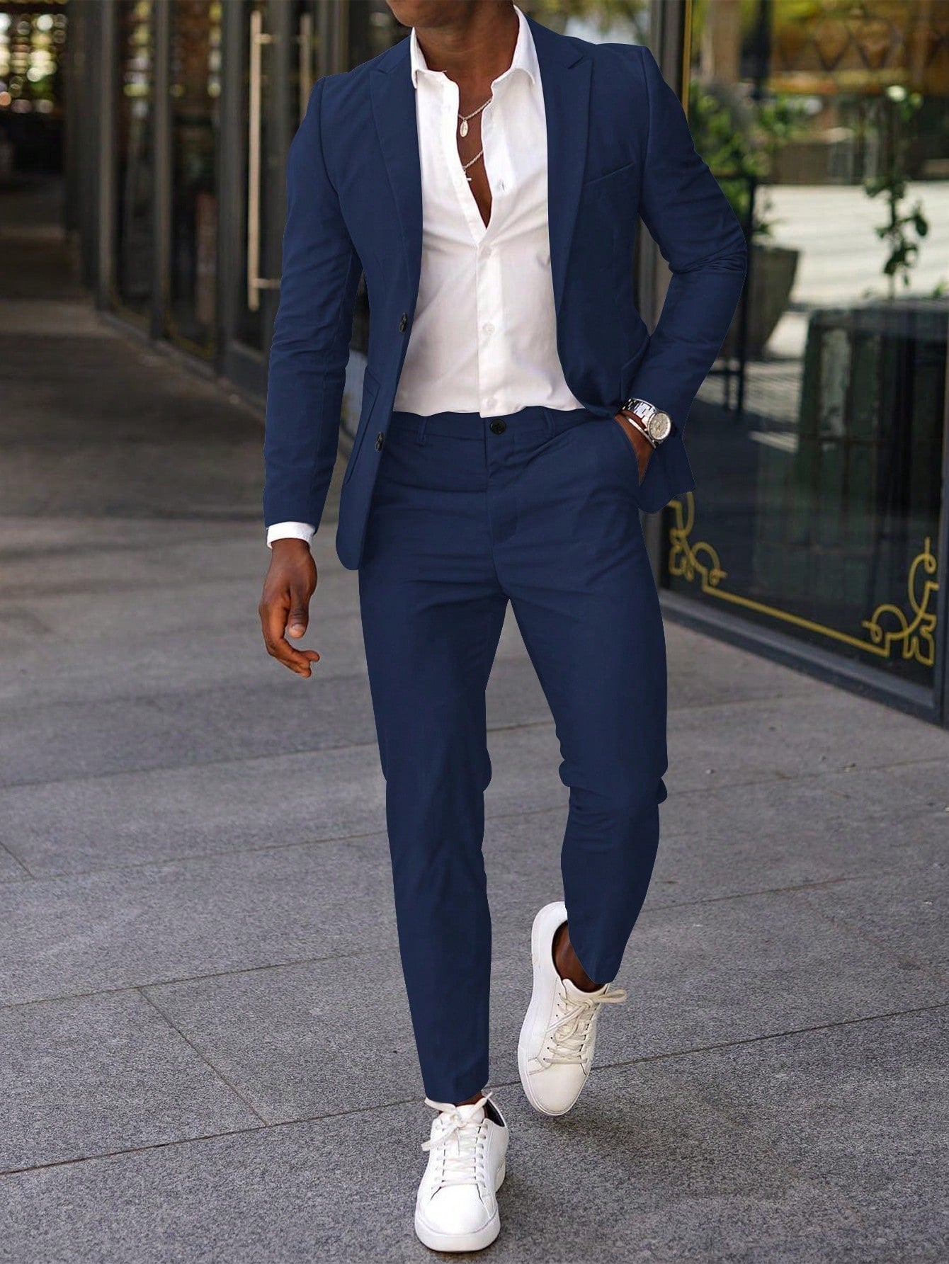 Mens Formal Business Professional Suit Set