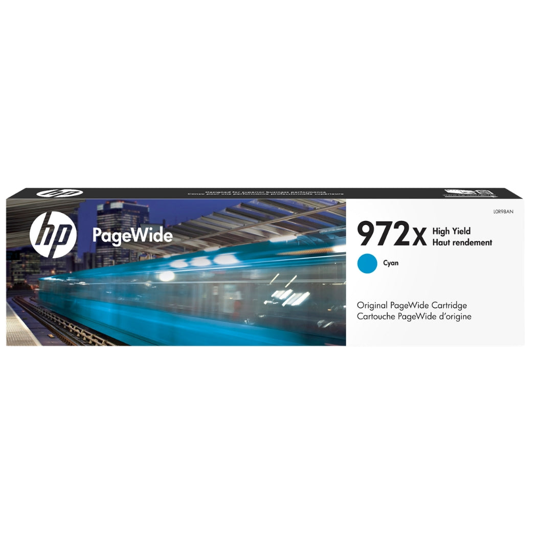 New, Pre-Owned - HP 972X (L0R98AN) Cyan Ink Cartridge