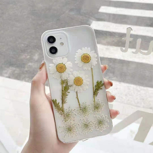 Epoxy Daisy Protective Phone Case
