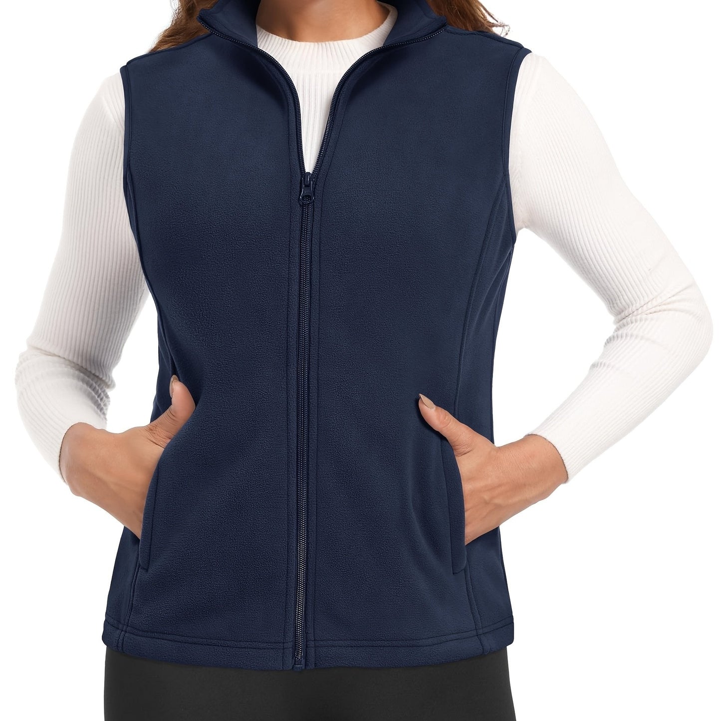Women's Fashionable Casual Fleece Vest