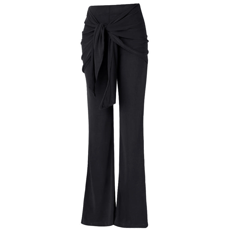 Fake Two Pieces Yoga Pants Sports Tight