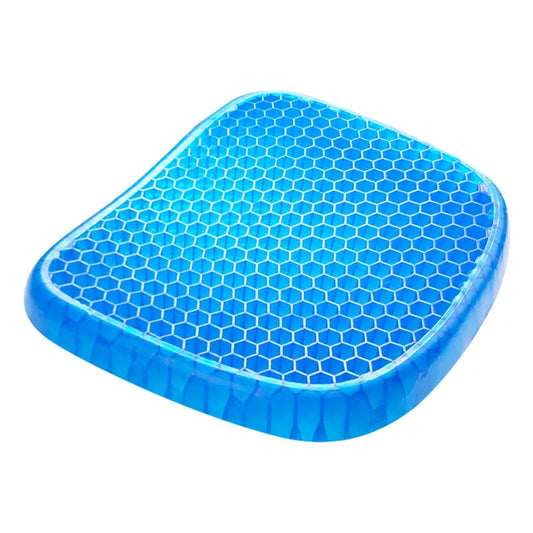 Multifunctional Gel Cushion for Health Care: Large Size, Elastic Honeycomb Gel Seat Cushion for Car, Sofa, Home, and Office Pain Relief Pad