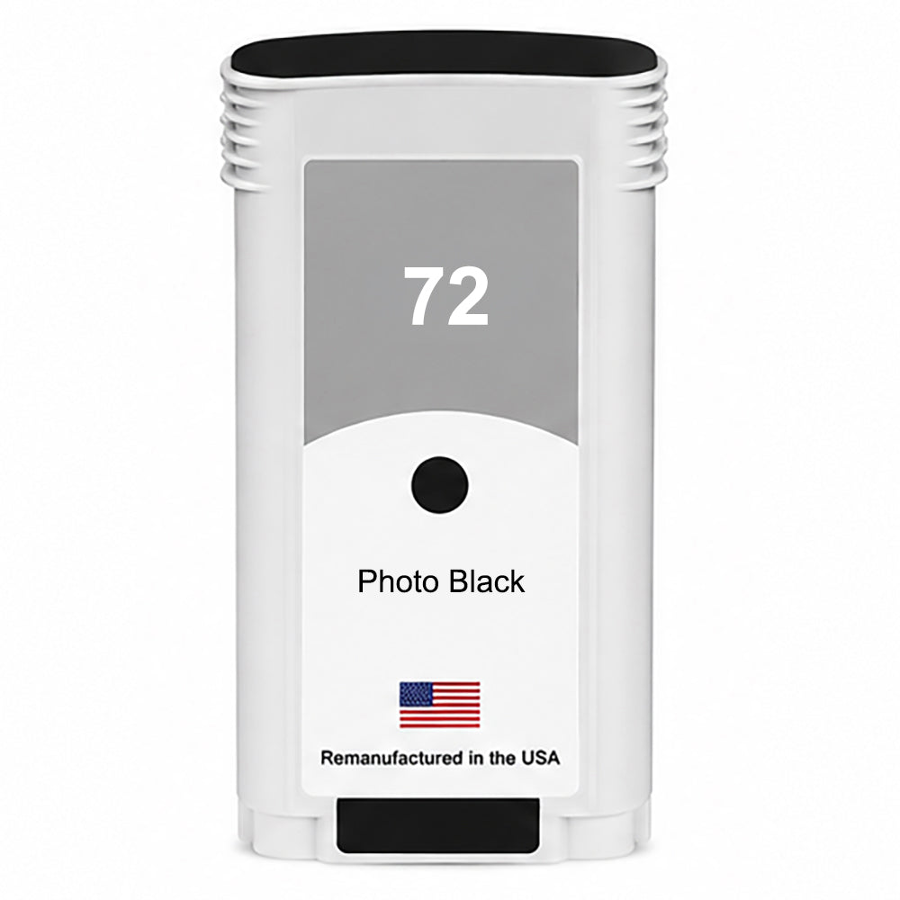 U.S. Remanufactured for HP 72 130-ml (C9370A) Photo Black Ink Cartridge