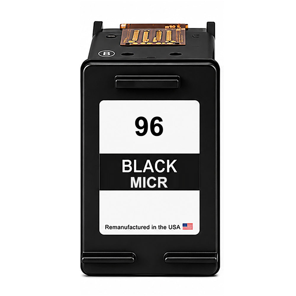 U.S. Remanufactured for HP 96 (C8767WN) Black MICR Ink Cartridges