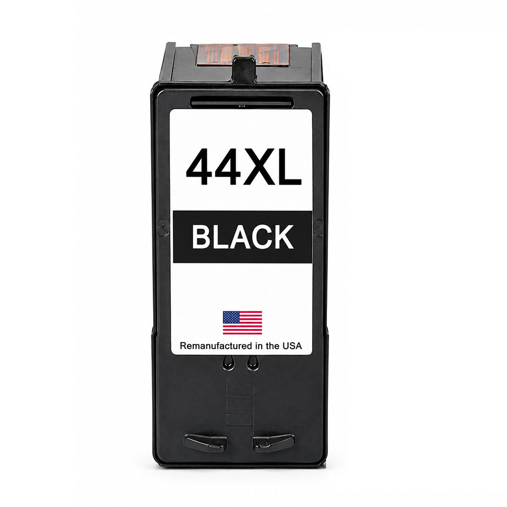 U.S. Remanufactured for Lexmark #44XL 18Y0144 Black Ink Cartridge High Yield