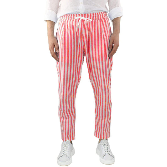 Fashion Loose Straight Linen Men's Pants
