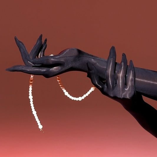 Ultra-thin Five-finger Stockings Gloves Silky